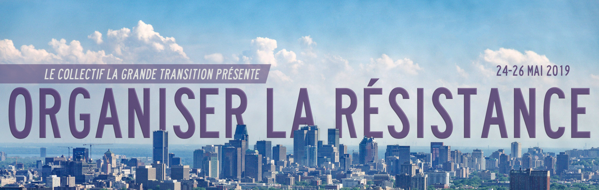 ORGANISER LA RESISTANCE